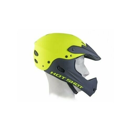 Шлем AUTHOR Freeride/DH/BMX/Enduro FullFace ABS-HARD SHELL суперпрочн. Hot Shot HST X9 191 размер 56-58 неоновый желтый неоновый желтый