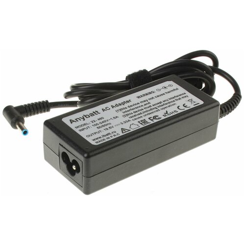 Блок питания Anybatt 22-B1-460 19,5V 3,33A, 65W, разъём 4.5*3.0 mm, pin для HP-Compaq PPP009L-E, 710412-001, 709985-004 блок питания anybatt 22 b1 460 19 5v 3 33a 65w разъём 4 5 3 0 mm pin для hp compaq ppp009l e 710412 001 709985 004