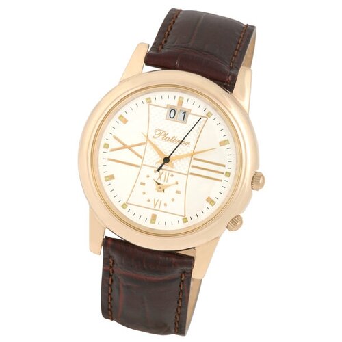 фото Мужская коллекция platinor мужские золотые часы platinor "алекс"