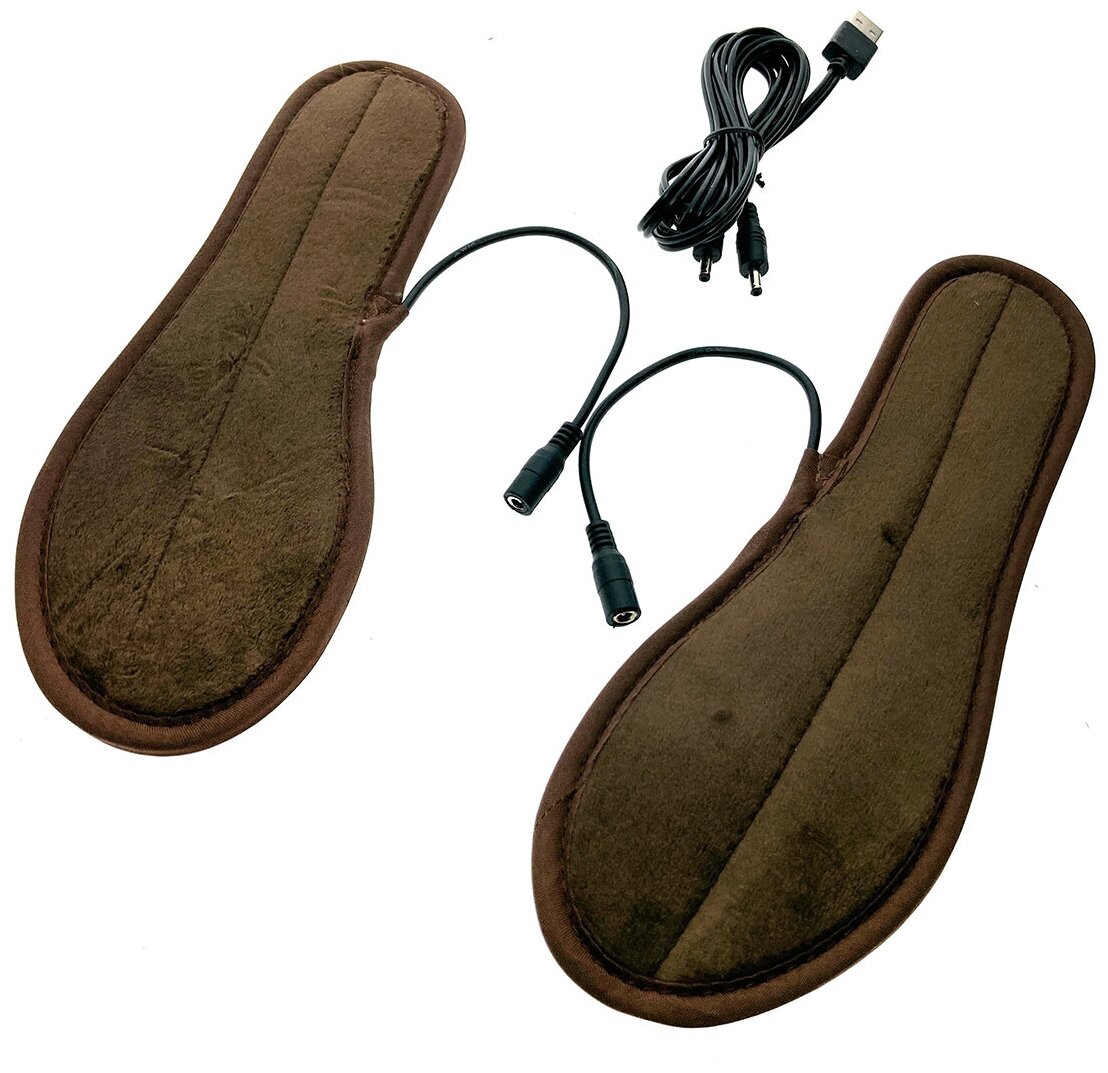Стельки для обуви с подогревом через USB Espada, модель Ins-2, р-р 42-43
