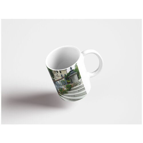 фото Кружка "предел, декоративные перила, лестницы 320 мл. белая lotsprints