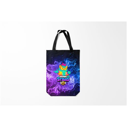 фото Сумка-шоппер / 31х42 см / геймерам / brawl stars dexter burnettie
