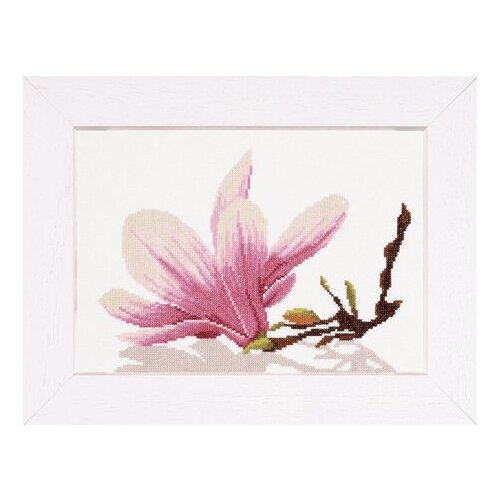 фото Набор для вышивания lanarte pn-0008304 magnolia twig with flower