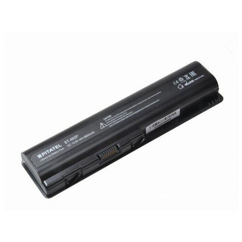 фото Аккумуляторная батарея усиленная pitatel для ноутбука hp 484171-001 10.8v (6800mah)