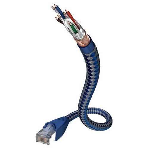 Кабель витая пара патч-корд Inakustik 00480301 Premium CAT6 Patchkabel 1.0m ugreen ethernet cable cat6 lan cable utp cat 6 rj 45 network cable 10m 50m 100m patch cord for laptop router rj45 network cable