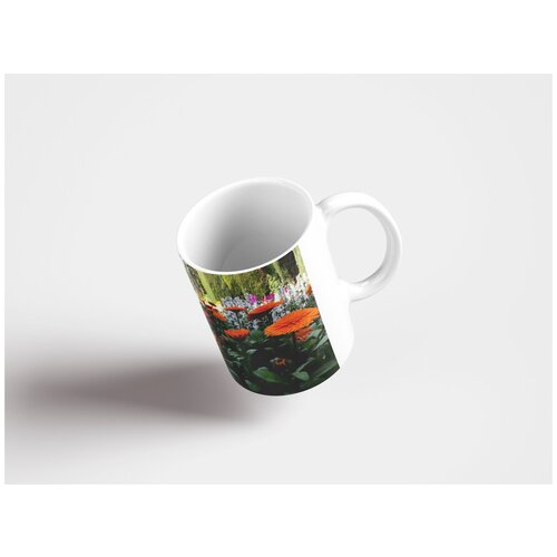 фото Кружка "цветы, generalife, альгамбра 320 мл. белая lotsprints