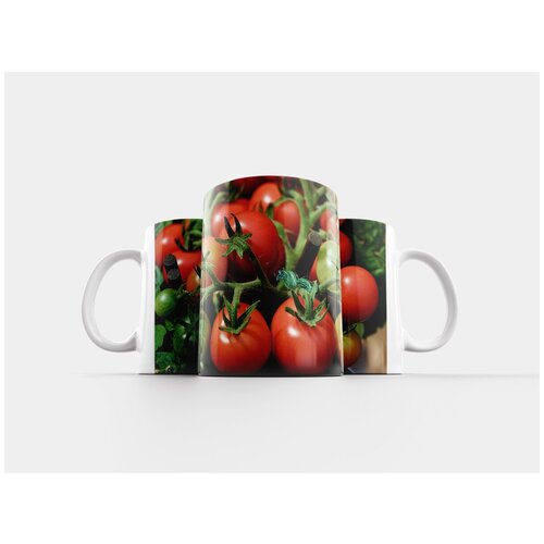 фото Кружка "помидоры, овощи, красный" 320 мл lotsprints