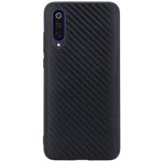 Чехол накладка для Xiaomi Mi 9 Lite / Mi CC9, G-Case Carbon, черная - изображение