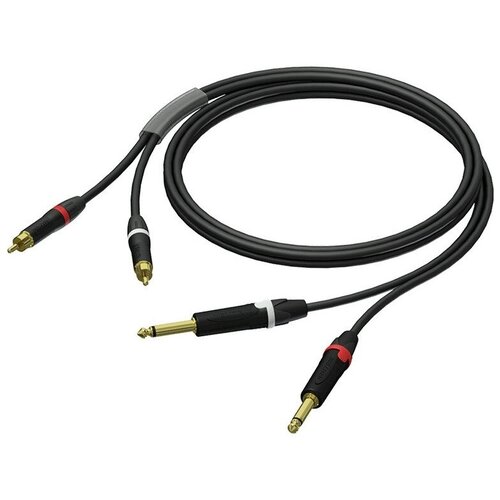 Кабель аудио 2xRCA - 2xXLR Procab PRA631/3 3.0m кабель аудио 1xjack 2xrca procab cab719 3 3 0m