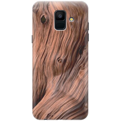 фото Силиконовый чехол на samsung galaxy a6 (2018) / самсунг а6 2018 с принтом "ствол дерева gosso