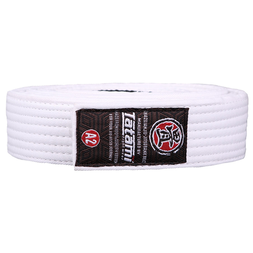 фото Пояс для кимоно бжж tatami rank belt white (a3) tatami fightwear