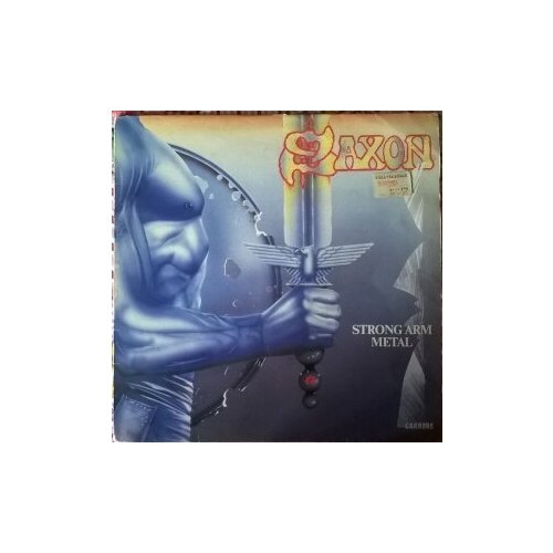 Старый винил, Carrere, SAXON - Strong Arm Metal (LP, Used)