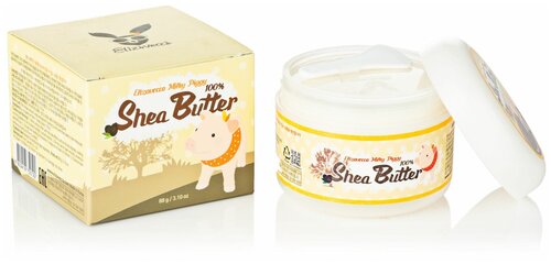 Elizavecca, Крем для лица универсальный с маслом Ши Milky Piggy Shea Butter 100мл