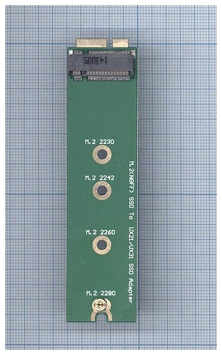 Переходник M.2 (NGFF) SSD на SSD 18 контактный адаптер для Asus UX31 UX21 Zenbook