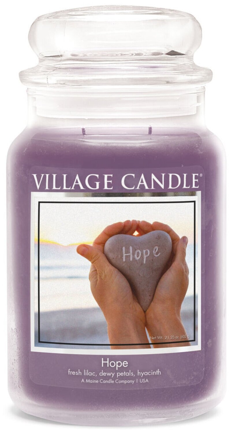 Ароматическая свеча Village Candle "Надежда", большая