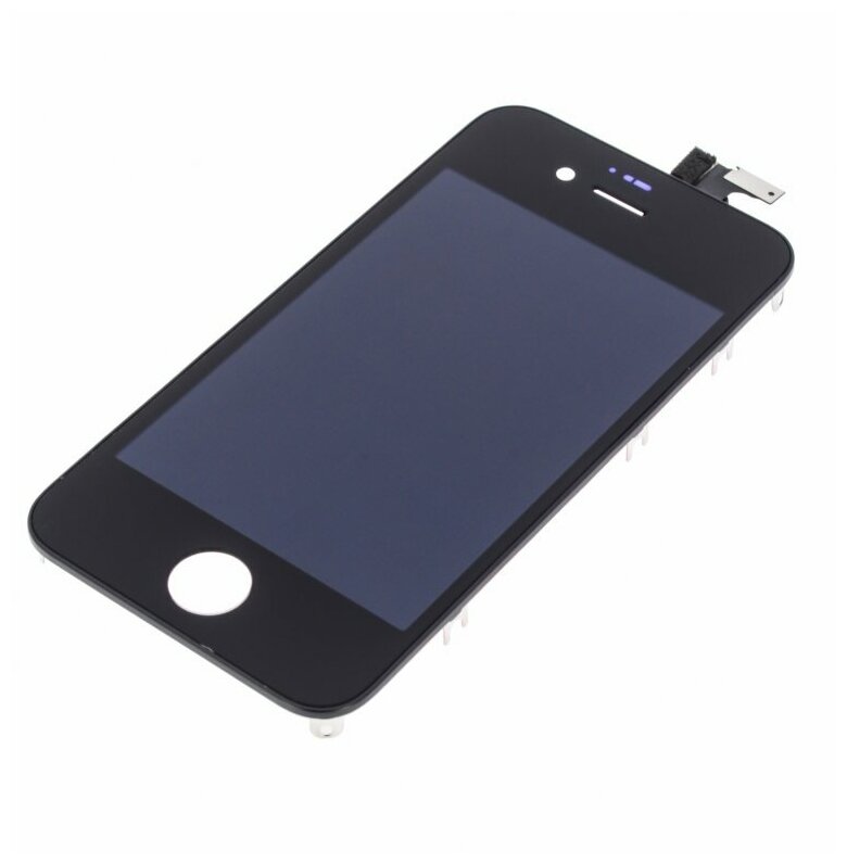Дисплей для Apple iPhone 4 (в сборе с тачскрином) аналог, черный