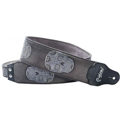 Ремень для гитары RightOn Straps 8401050080707 On Leathercraft Sugar Black