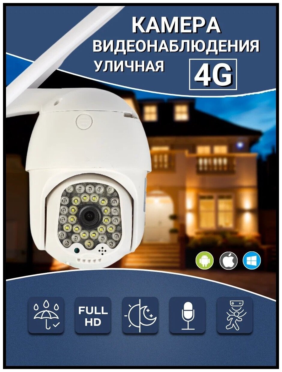 Камера видеонаблюдения 3MP_4G_NEW