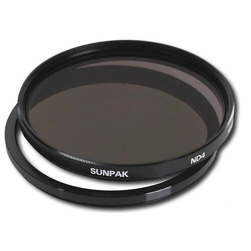 Светофильтр SUNPAK ND4 62mm светофильтр скайлайт sunpak sky light low 1a 62мм