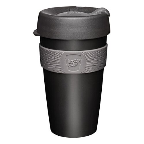 фото Кружка с крышкой original l 454 мл для кофе с собой многоразовая, doppio keepcup