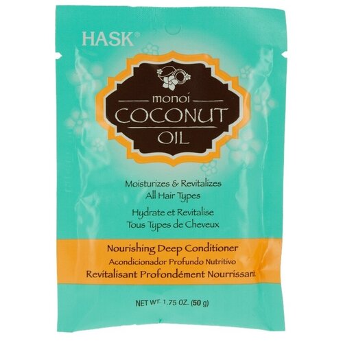 Маска для волос HASK COCONUT OIL (питательная) 50 г