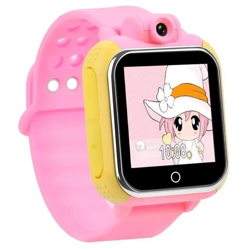 Умные детские часы Q100 c GPS трекером и камерой Голубой 435000₽