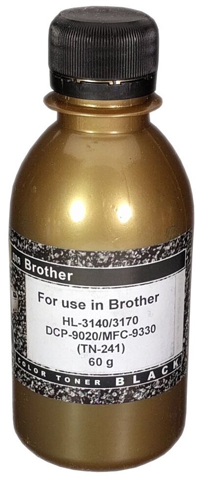 Тонер для Brother HL-3140/3170/DCP-9020/MFC-9330 (TN-241/245) (фл,60,ч,NonChem Tomoegawa) Gold ATM