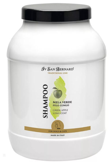 Шампунь Iv San Bernard Traditional Line Green Apple для кошек и собак с ...