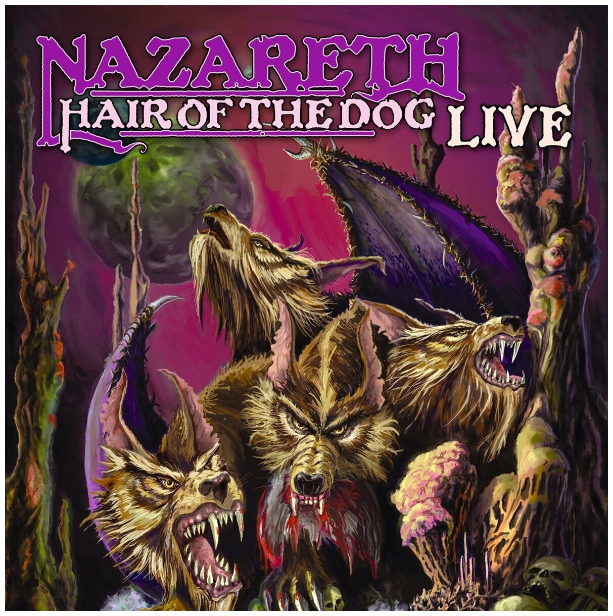 Виниловая пластинка Nazareth. Hair Of The Dog Live (LP)