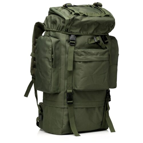 ТМ ВЗ Тактический военный рюкзак (хаки-олива, 65 л)