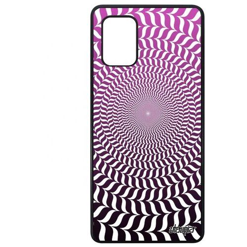 фото Противоударный чехол для // samsung galaxy a71 // "иллюзия круга" мираж спираль, utaupia, цветной