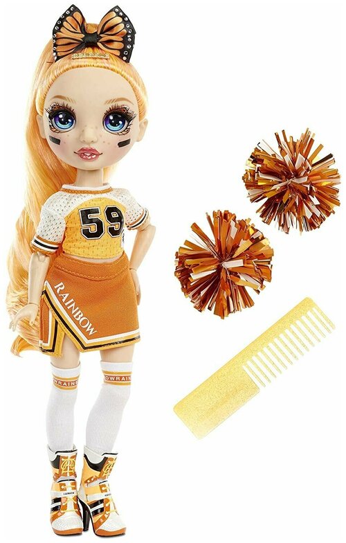 Кукла Rainbow Surprise Rainbow High Cheerleader Fashion Doll – Poppy Rowan 5720468