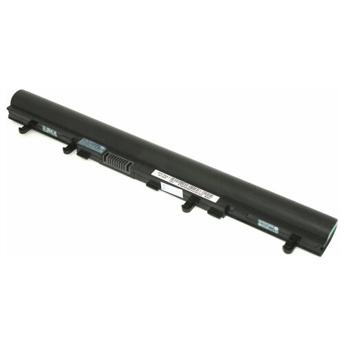 Аккумуляторная батарея для ноутбука Acer Aspire V5-531 (AL12A72) 14.8V 2500mAh 37Wh черная аккумулятор oem совместимый с al12a32 для ноутбука acer aspire v5 531 v5 551 v5 571 14 8v 2600mah черный