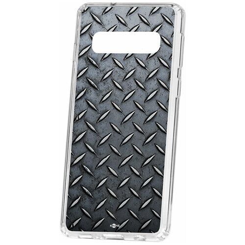 фото Чехол на samsung galaxy s10 kruche print сталь / чехол для samsung / чехол с рисунком / чехол с принтом / чехол для самсунг / чехол для самсунг / бампер на гелакси / чехол накладка для гэлэкси / противоударная накладка для samsung galaxy / защита для galaxy / защита на samsung / cиликоновый чехол для samaung galaxy / пластиковый чехол на самсунг / защитный чехол для самсунг / чехольчик / защита телефона / ударопрочный чехол / галакси кruче,kruche
