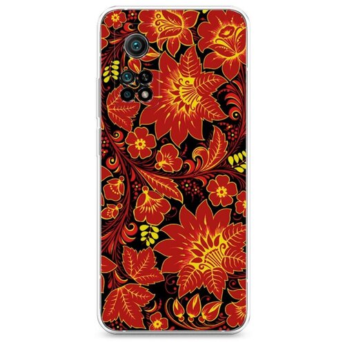 фото Силиконовый чехол "желто-белые сердечки" на xiaomi mi 10t / сяоми ми 10т case place