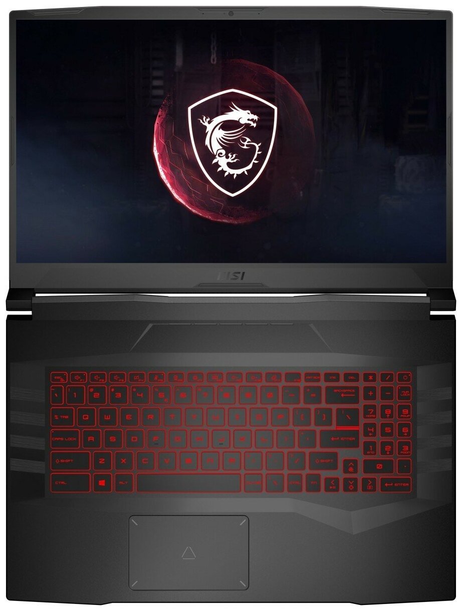 Ноутбук MSI Pulse GL76 12UEK-073XRU (17.30 IPS (LED)/ Core i7 12700H 2300MHz/ 16384Mb/ SSD / NVIDIA GeForce® RTX 3060 для ноутбуков 6144Mb) Free DOS [9S7-17L314-073] - фото №1