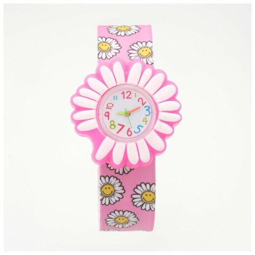 фото Наручные часы сима-ленд, кварцевые, ремешок силикон, мультиколор