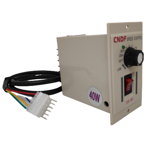 Регулятор скорости CNDF US-52 контроллер электродвигателя электромотора 220V асинхронного мотора мощность 40W