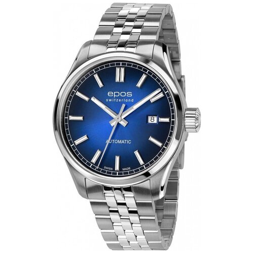 наручные часы epos sportive наручные часы epos 3441 135 26 16 56 синий серебряный Наручные часы Epos Passion, синий