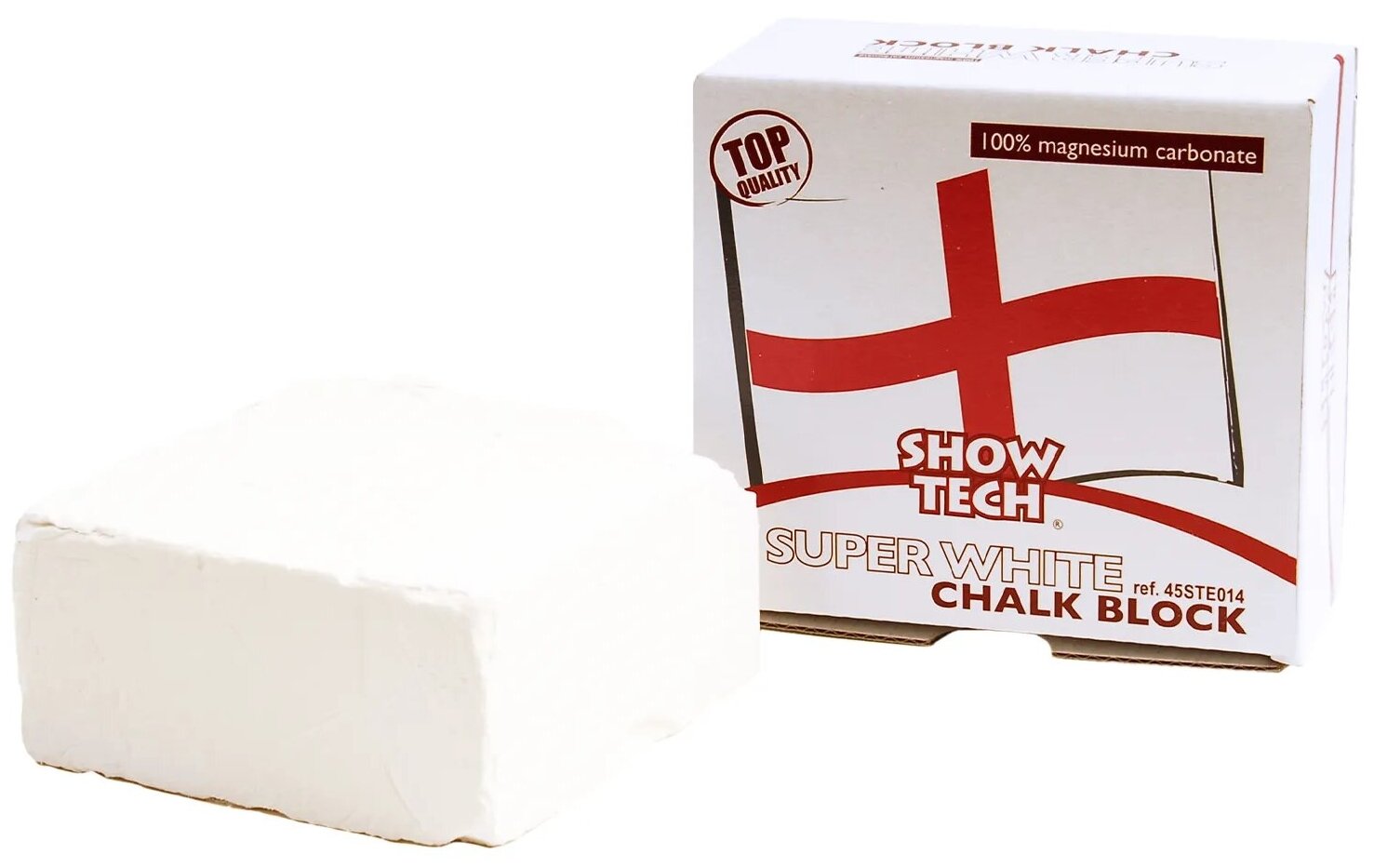 Мелок белый SHOW TECH English Magnesium Chalk Block