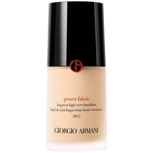 ARMANI Тональный крем Power Fabric Foundation, SPF 25, 30 мл/33 г, оттенок: 2 fair golden