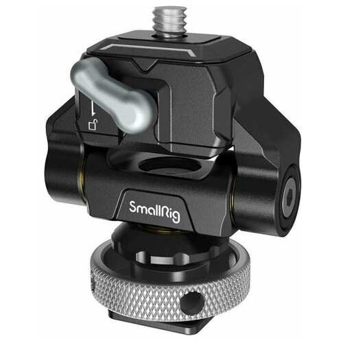 фотокамера с зарядным устройством для съемки горячим и холодным башмаком Поворотный держатель монитора SmallRig 3514 Drop-In TALON mini Series Monitor Mount with Cold Shoe