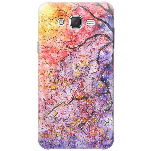 фото Re:pa накладка transparent для samsung galaxy j7 (2015) с принтом "лето в ветках"