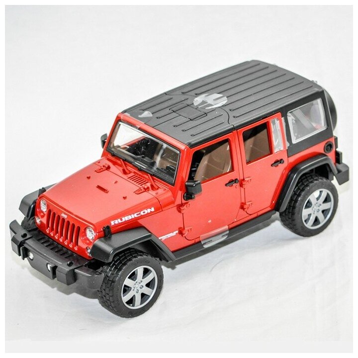 Внедорожник Bruder Jeep Wrangler Unlimited Rubicon Bruder - фото №12