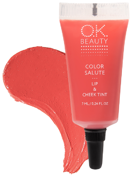 Стойкий пигмент для губ и щек OK BEAUTY СOLOR SALUTE LIP & CHEEK TINT тон Tanami