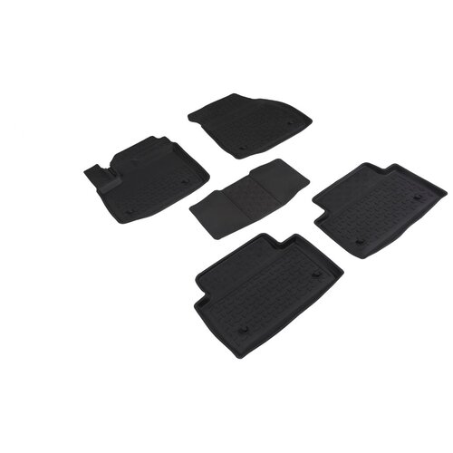 фото Резиновые коврики с высоким бортом sintex для land rover rr evoque ii 2018-н.в. seintex