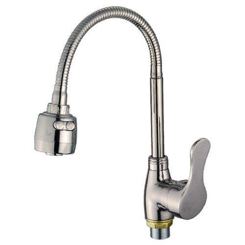 Смеситель для кухни гибкий излив Lebed 30038