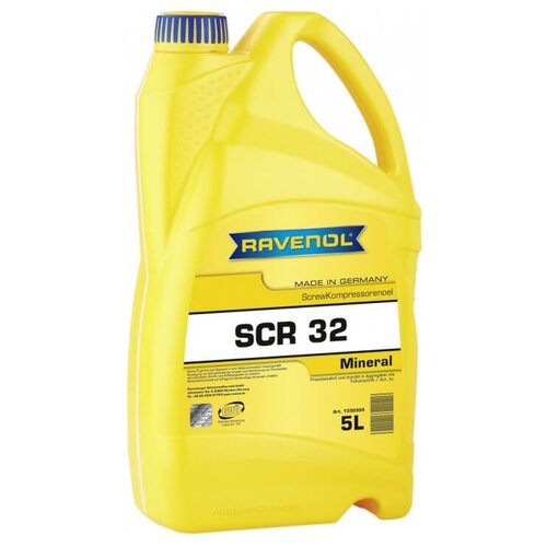 Компрессорное масло RAVENOL Kompressorenoel Screw SCR 32 (5л) new ravenol 4014835757158 5l kompressorenoel screw scr 32 new компрессорное масло 1шт