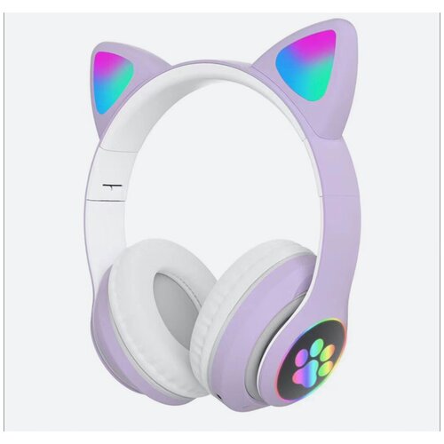 Наушники с ушками кошкибеспроводные наушникидетские наушникисветящиеся 189900₽