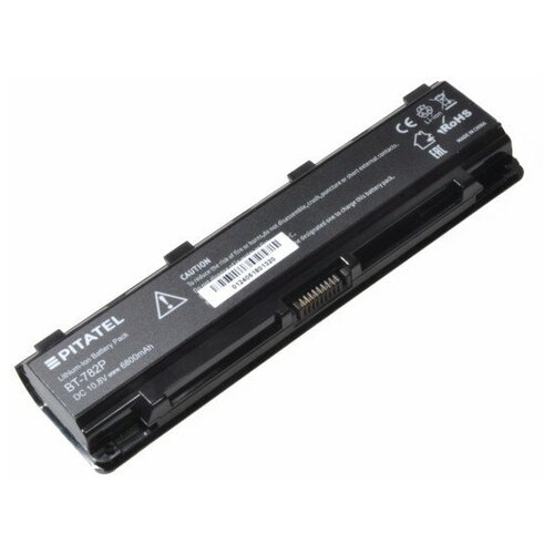 Аккумулятор усиленный Pitatel для Toshiba Satellite M840 10.8V (6800mAh) аккумуляторная батарея усиленная pitatel для ноутбука toshiba satellite m840 10 8v 6800mah